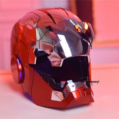 AUTOKING Iron Man MK5 Helmet 1:1 Voice-controlled Wearable Cosplay Props Gifts