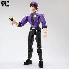 William Afton Figure Purple Guy Five Nights at Freddy’s Model
