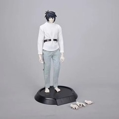 Death Note L Yagami Light 1/6 Action Figure Anime Model Toy Boxed Real Clothes