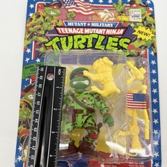 Raph The Green Teen Beret TMNT Mutant Military 1991 Playmates Figure NEW SEALED