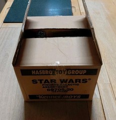 Kenner Star Wars Power Of The Force Case Of 14 In Shipping Box