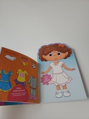 My Dress-up Playmate Girl Fun Sticker Play Book Sports Music Dancing Art Soccer