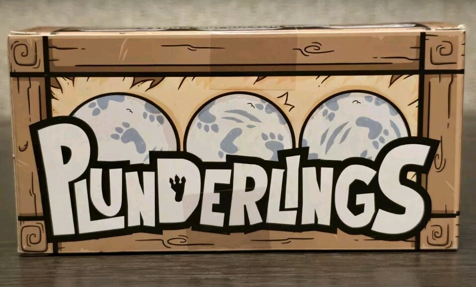 New Lone Coconut Plunderlings Blue Hatchling Figure Crate