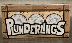 New Lone Coconut Plunderlings Blue Hatchling Figure Crate