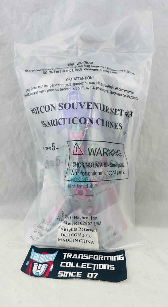 Transformers TFCC 2010 Botcon Exclusive Sharkticon Clone Sealed #3