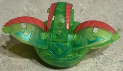 Bakugan Battle Brawlers Percival Neon Green Translucent Ventus 580G