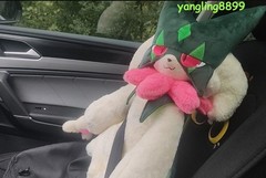 Refined 80cm Stuffed Meowscarada Plush Doll Game Toy Collect Decor Gift Handmade