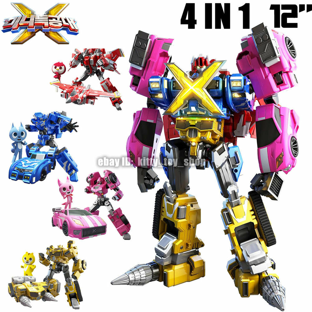Miniforce X Ranger Armorbot Car Bot Combiner Robot Figure Toy Gift For Kids Boy