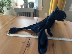 DreamWorks How To Train Your Dragon Toothless Plush Arena Spectacular 2012 22”