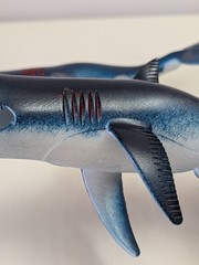 Blue Shark Ocean Animal Toy PVC Action Figure Doll Kids Toys Party Gifts