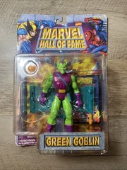 Vintage 1997 Toybiz Marvel Hall of Fame Spiderman Green Goblin Figure