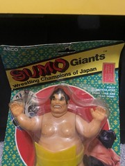 Vintage Arco Sumo Giants Komusubi Action Figure RARE 1986