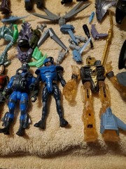 Final Faction Alpha Team 20 Action Figures, 2 Vehicles & Accessories. Large Lot