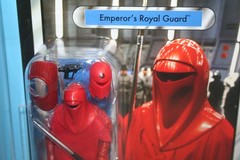 STAR WARS 2012 AFA GRADED MINT ON CARD TVC EMPERORS ROYAL GUARD FIGURE WEAPON
