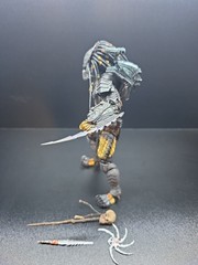 NECA AVP 2015 Chopper Predator 8 Action Figure Missing Some Accessories Read