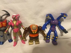 Mazinger Z 5″ Figure Set Mexican Edition Vintage Style 5 PCS Anime Lot