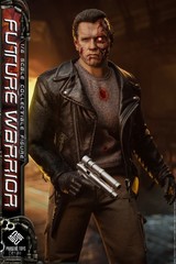 1/6 Terminator T800 Figure U.S SELLER Present Toys Hot Leather Jacket