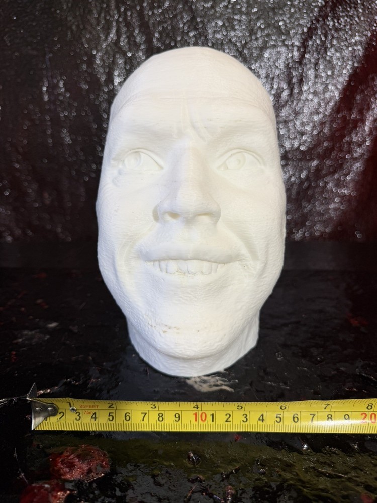 BEETLEJUICE 3D PRINT HEAD SCULPT 1:1 RATIO LIFE SIZE
