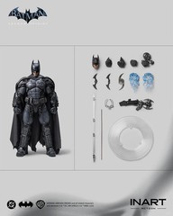 INART Batman Arkham Origins Battle Damaged 1/12 Figure DC Action Figure In Stock