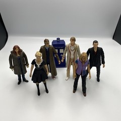 Doctor Dr. Who 5″ Action Figure Lot Of 6 Figures BBC Worldwide Limted