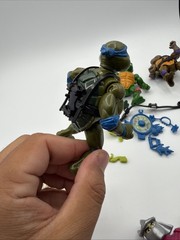 TMNT LEO DON RAPH MIKE Wacky Action LOT OF 5 Turtles Playmates 1989