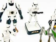 Star Wars Storm Trooper Clone Trooper Lot Rex Action Figures Plastic Die Cast