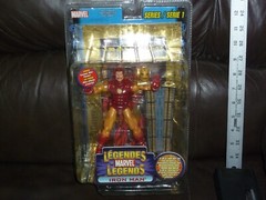 MARVEL LEGENDS SERIES 1 TOY BIZ 2002 6 INCH 3 FIGURES CAPTAIN AMERICA IRON MAN