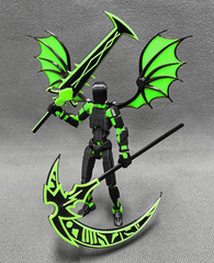 T13 Action Figure Set – Titan 13 Robot, Dummy 13, 3D Printed Lucky 13 for Collec