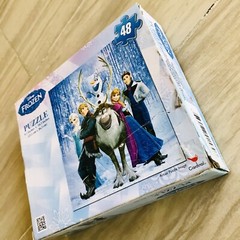 Disney Frozen 48 Piece Puzzle, Age 6+, 9.1” x 10.3”