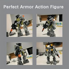 MOC Robot Building Kit Armor Action Figure Collectible Model Toy Gift For Kids
