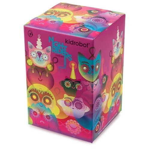 Kidrobot Night Riders Sealed Single Blind Box