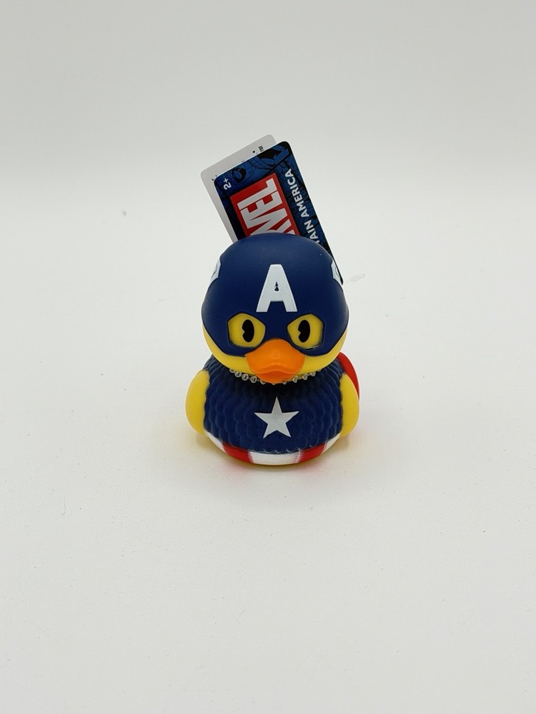 MARVEL – CAPTAIN AMERICA – Rubber Duck – Approx 3″ High