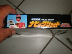 RARE Power Rangers Gekisou Sentai Carranger Navic Shot BANDAI Zord Toy VG