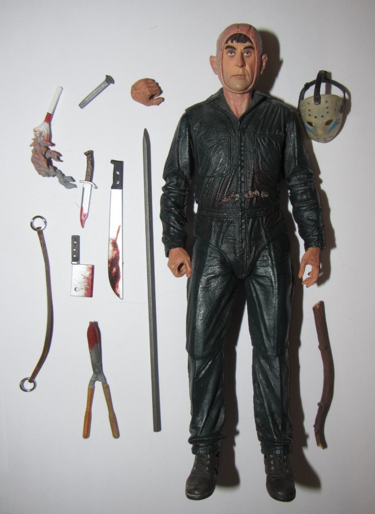 NECA action figure Ultimate Roy Burns Friday the 13th complete