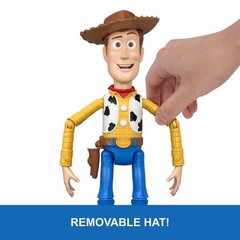 Disney Pixar Toy Story 5 Running Woody 12 Inch Action Figure 50+ Sounds