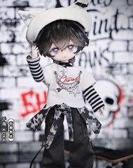 Sookiva Kuka Lovely Professional Intern 16.5cm/6.5In Bjd Doll Action Figure Gift