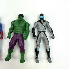 Marvel Comics + 1 GI Joe Action Figure Mix Lot Avengers Figures Bundle Deal