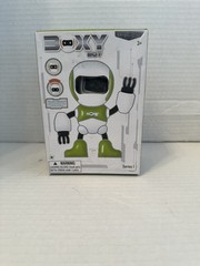 Boxy Bot Green Series 1 Brainstem by Bulls I Toy