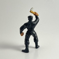 GUTS! Aikido Force Action Figure Toy VTG 1986 Mattel G.U.T.S. Soldier 3.5” C17