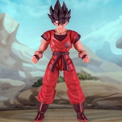 Dragon Ball Z Goku Kaioken Action Figure Demoniacal Fit With Accessories