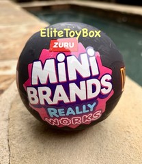 Zuru Mini Brands Really Works Vinyl Capsules 3 Pack In Hand Ships Today