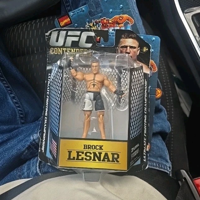 UFC Contenders Brock Lesnar Action Figure Mixed Martial Arts Sports,