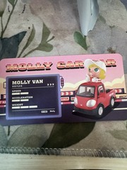 Pop Mart Molly Car Car Van Soda Truck Adorable, US Ship Confirmed Perfect