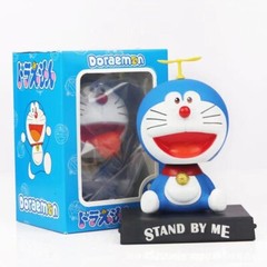Doraemon Happy laugh Bobble Heads Action Figures Car & Home Decor Toys Gift