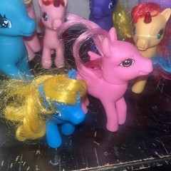 My Little Pony Style Ponies Colorful Unicorns Various Sizes Lot of 13