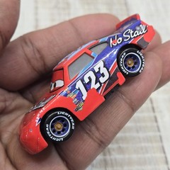 Disney Pixar Cars Todd Marcus #123 No Stall Piston Cup Race