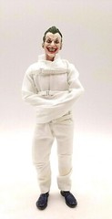 SU-STRJ-JK: 1/12 White Asylum Straitjacket for 6″ Slim Joker Action Figure
