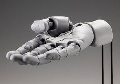 Kotobukiya Takahiro Kagami Artist Reference Hand Model 1/1 Gray Right Figure