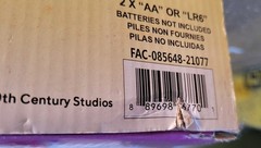 Funko Talking Turbo Man Jingle All The Way Action Figure IOB-Box Has Damage