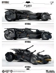 LPZZ X U-P-Finegures 1/12 Scale BVS/JL Transformable Batmobile Model 6″ Figures